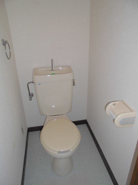 拡大写真：コンドミニアム穴生駅前 4階402のトイレ