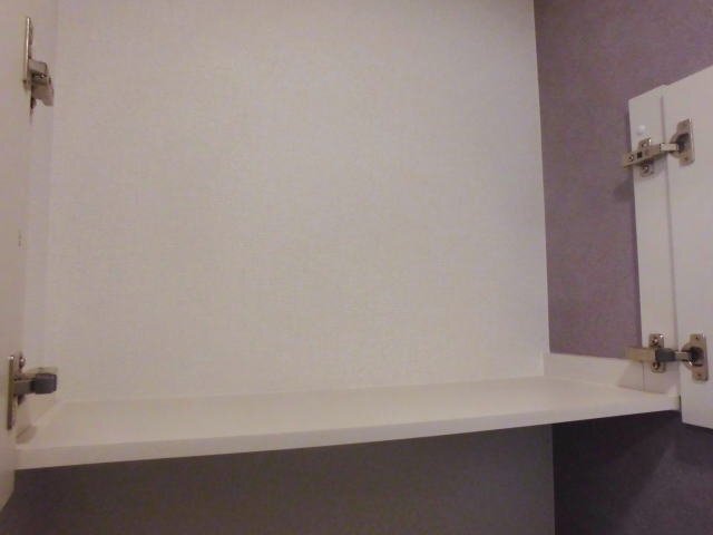 拡大写真：ラ・フィオーレ 1階102のトイレ上部収納