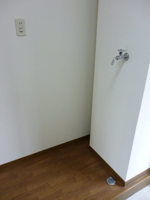 拡大写真:ハイツ宮野裏 2階207の洗濯機置場