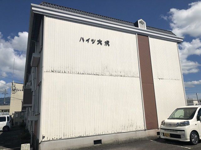 拡大写真：蒲生郡日野町松尾５丁目 2階201の外観写真（昼）