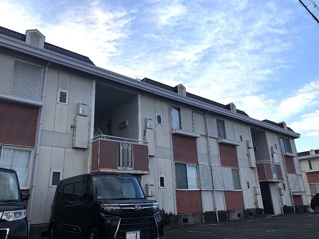 拡大写真：蒲生郡日野町松尾５丁目 2階201の外観写真（昼）
