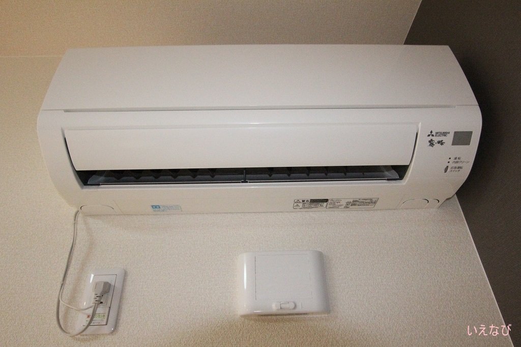 拡大写真:福山市引野町3丁目 3階302のエアコン