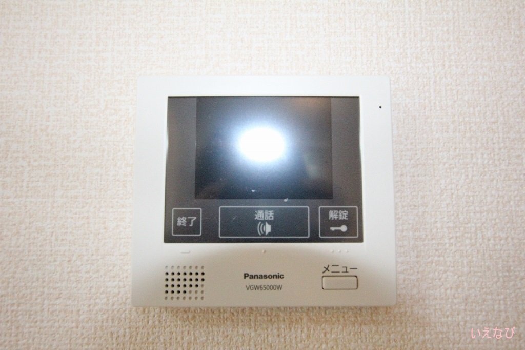 拡大写真:福山市引野町3丁目 3階302のカメラ付インターホン