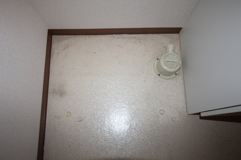 拡大写真:府中市中須町 1階101の洗濯機置場