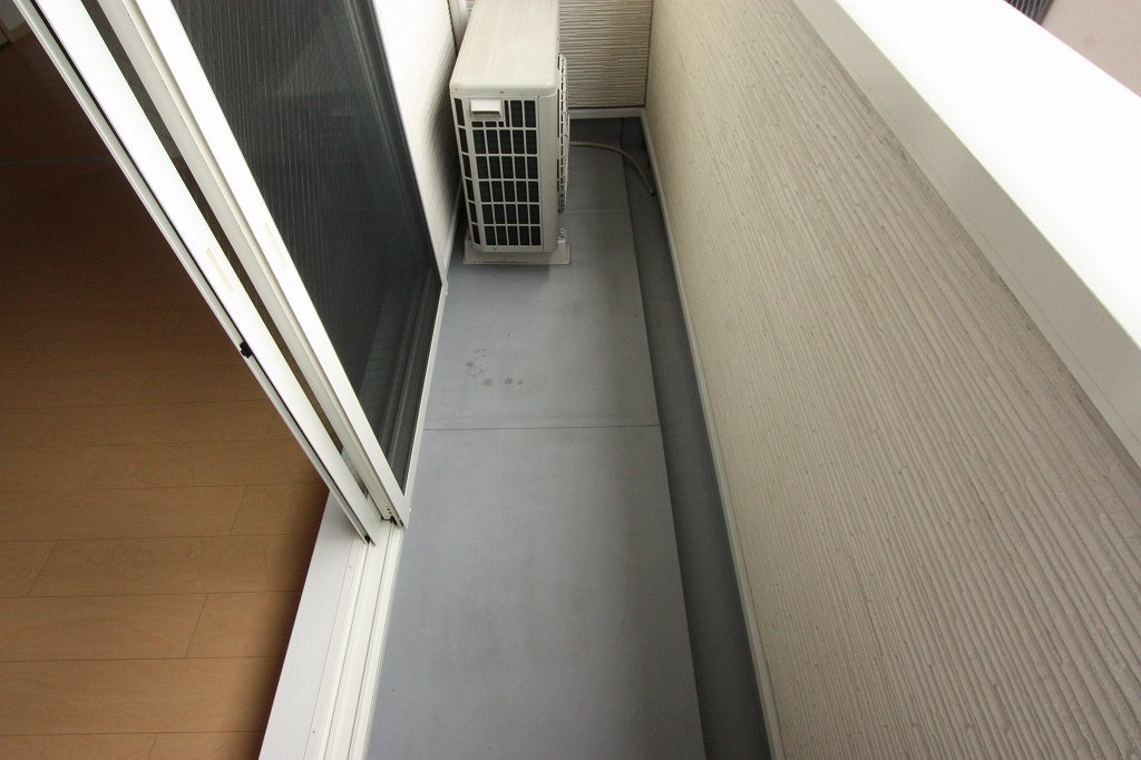 拡大写真:福山市引野町 1階102のベランダ