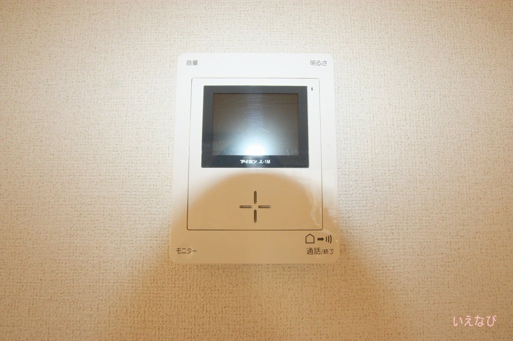 拡大写真：福山市新涯町２丁目 1階101のカメラ付インターホン