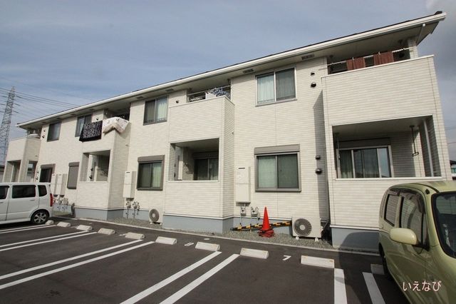 拡大写真：福山市新涯町２丁目 1階101の外観写真（昼）
