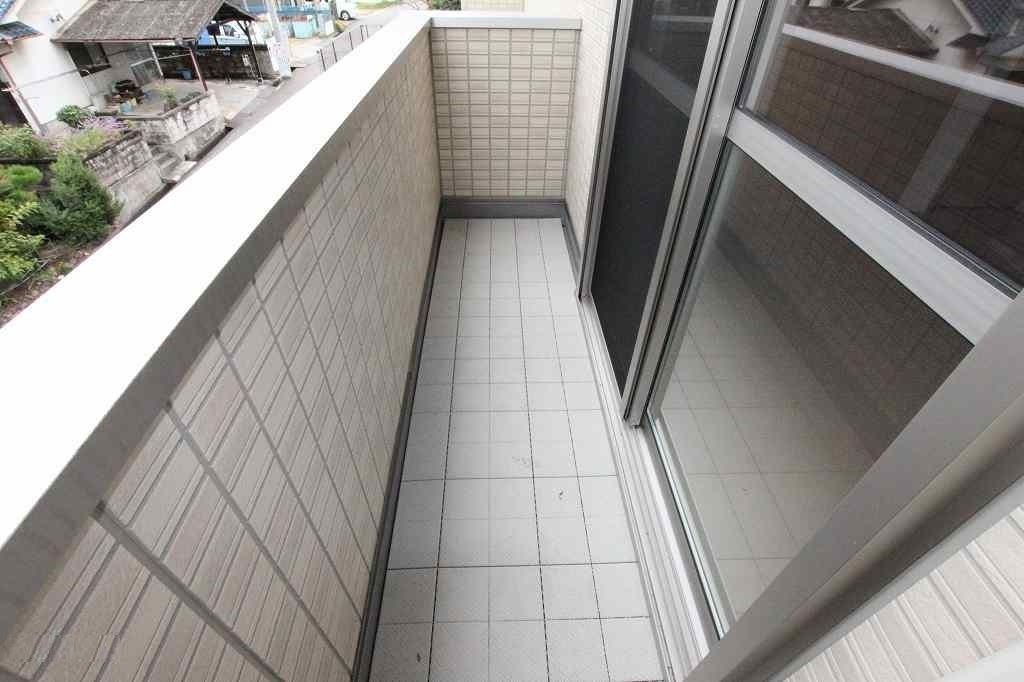 拡大写真:福山市水呑町 2階201のベランダ