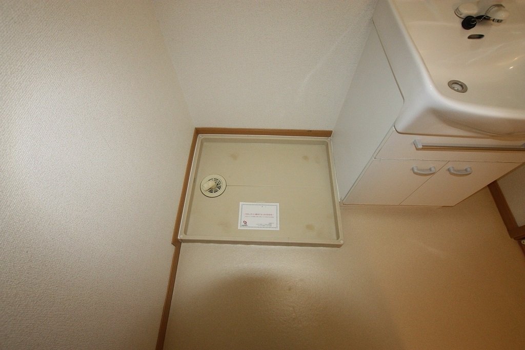 拡大写真:福山市神辺町字道上 2階202の洗濯機置場
