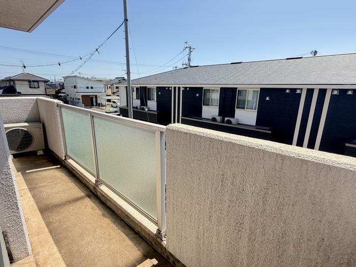 拡大写真:福山市東川口町3丁目 2階202のベランダ