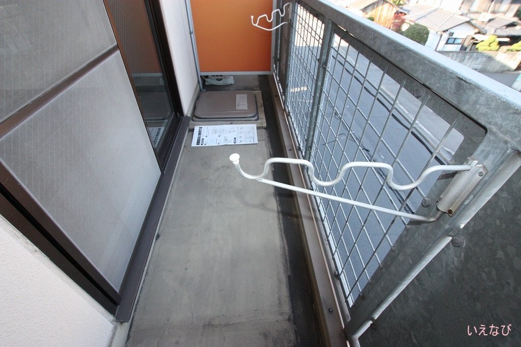 拡大写真:福山市寺町 3階306のベランダ