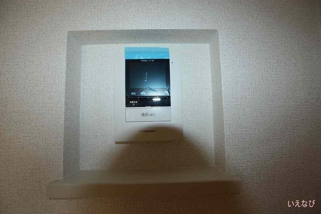 拡大写真:福山市大門町2丁目 2階201のカメラ付インターホン