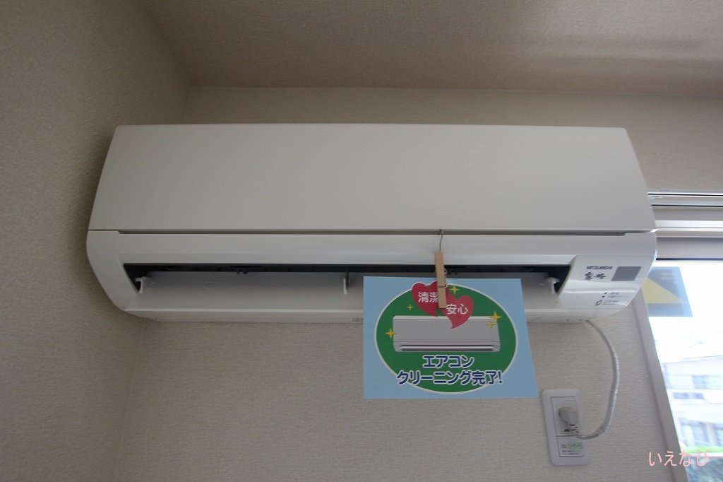 拡大写真:福山市川口町5丁目 1階201のエアコン
