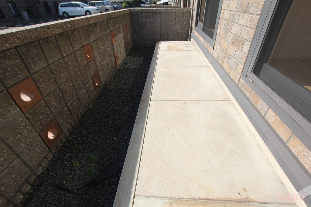 拡大写真:福山市蔵王町1丁目 1階103の庭