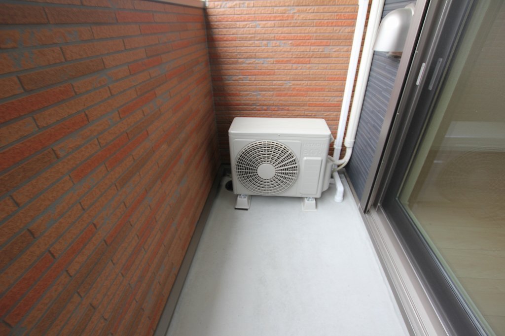 拡大写真：福山市山手町１丁目 1階102のベランダ