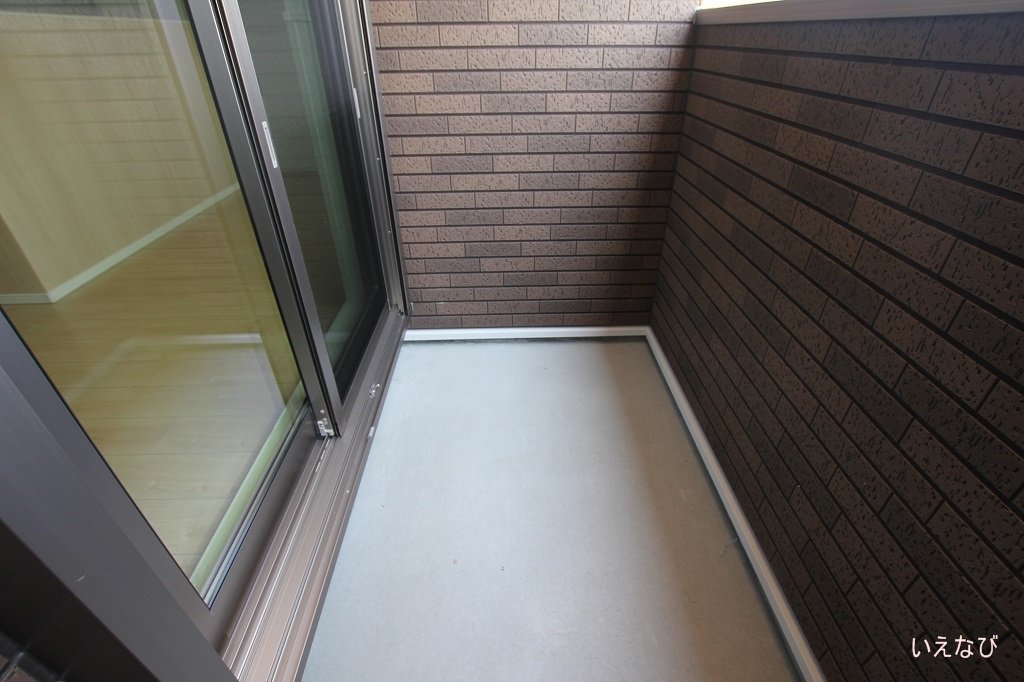 拡大写真：福山市駅家町大字近田 1階101のベランダ