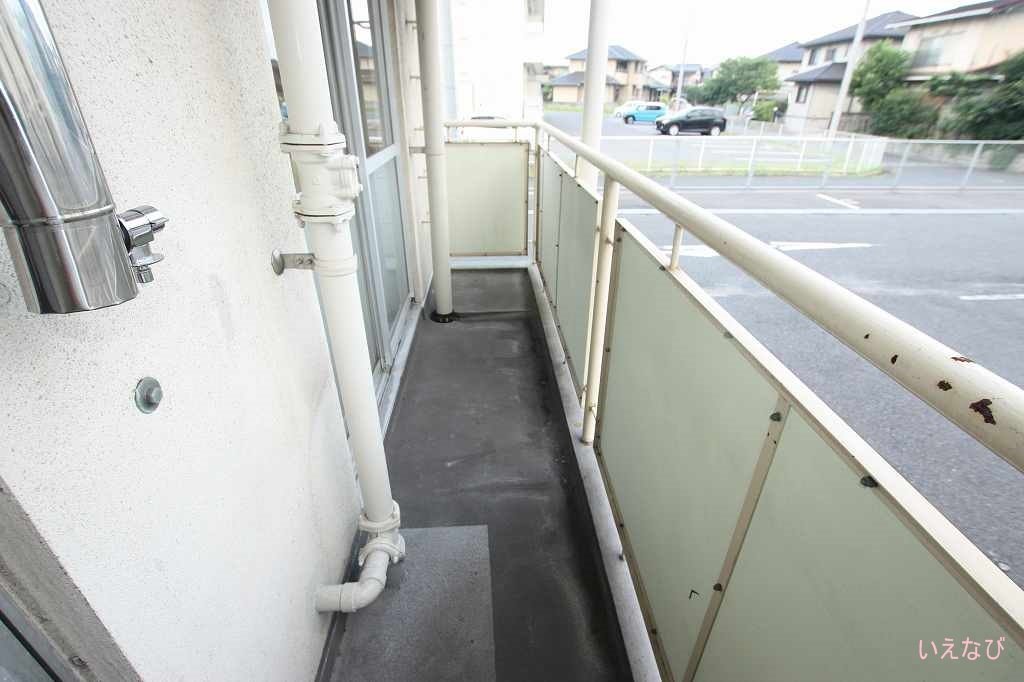 拡大写真:笠岡市緑町 5階508のベランダ