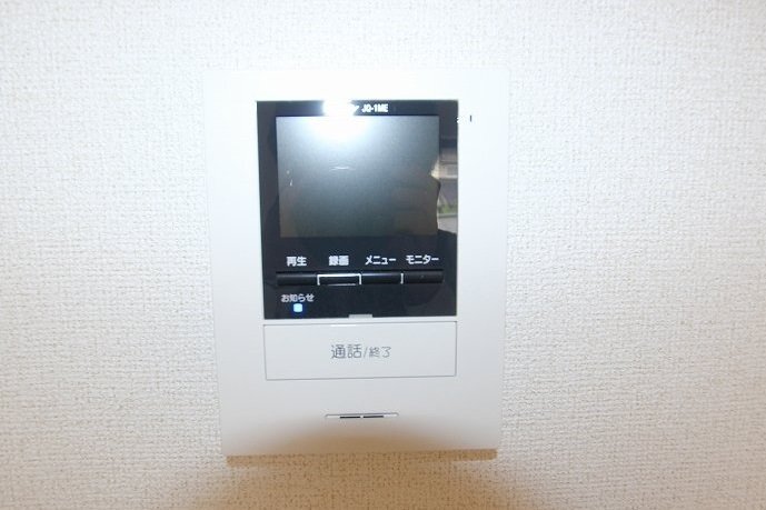 拡大写真:福山市加茂町大字八軒屋 2階201のカメラ付インターホン