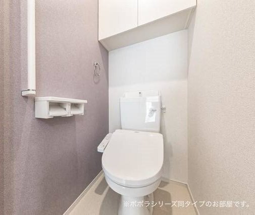 拡大写真:井原市西江原町 1階101のシャワー付トイレ(イメージ)