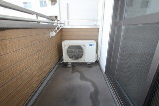 拡大写真:福山市松浜町1丁目 2階201のベランダ