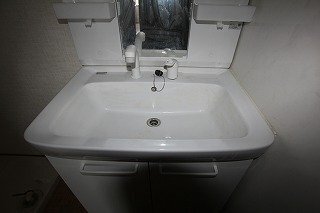 拡大写真:福山市松浜町1丁目 2階201の洗髪洗面化粧台