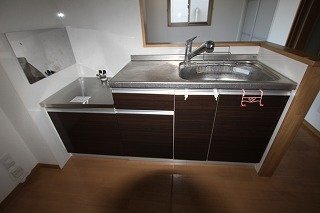 拡大写真:福山市松浜町1丁目 2階201のキッチン