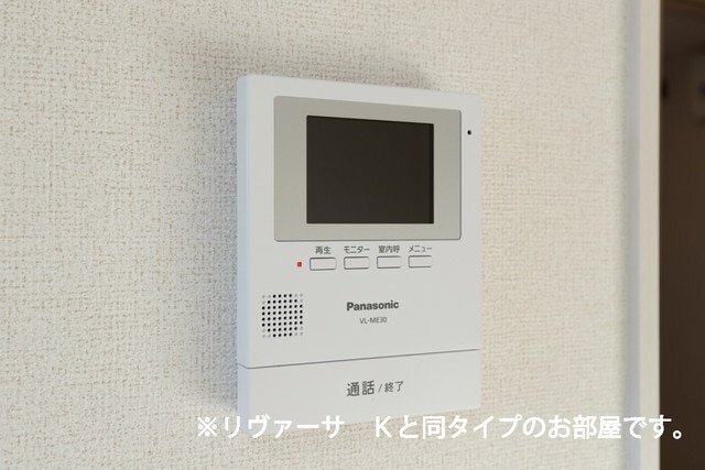 拡大写真:福山市神辺町大字新道上 2階203のカメラ付インターホン