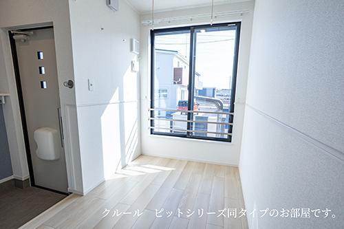 拡大写真:福山市高西町2丁目 1階101のベランダ