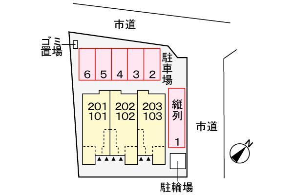 拡大写真:福山市高西町2丁目 1階101のその他