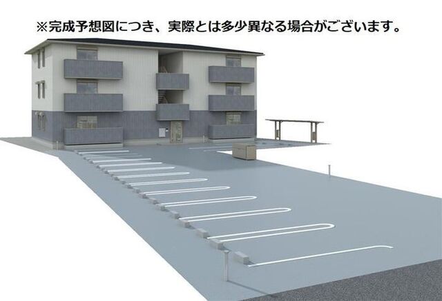 拡大写真:福山市東深津町6丁目 2階202の外観写真(昼)