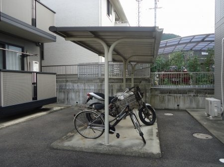 拡大写真：ハウジング島田　B棟 1階101の駐輪場