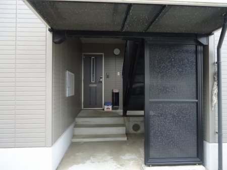 拡大写真：ハウジング島田　B棟 1階101の玄関