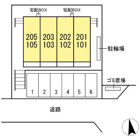 拡大写真:Castle Hills Y 2階202のその他