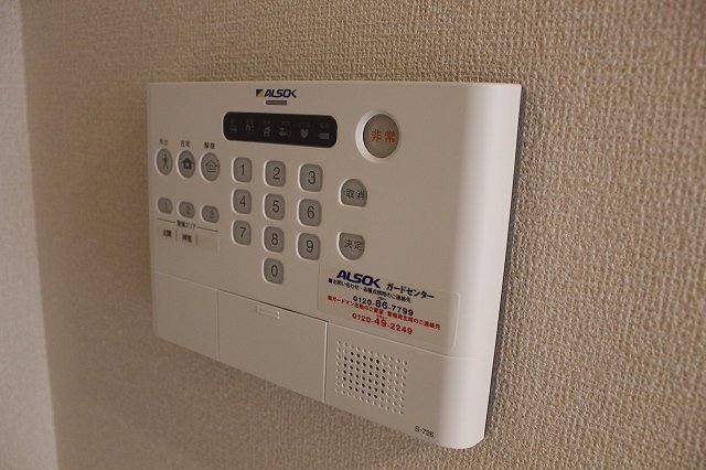 拡大写真:あま篠田荘 1階106のホームセキュリティ