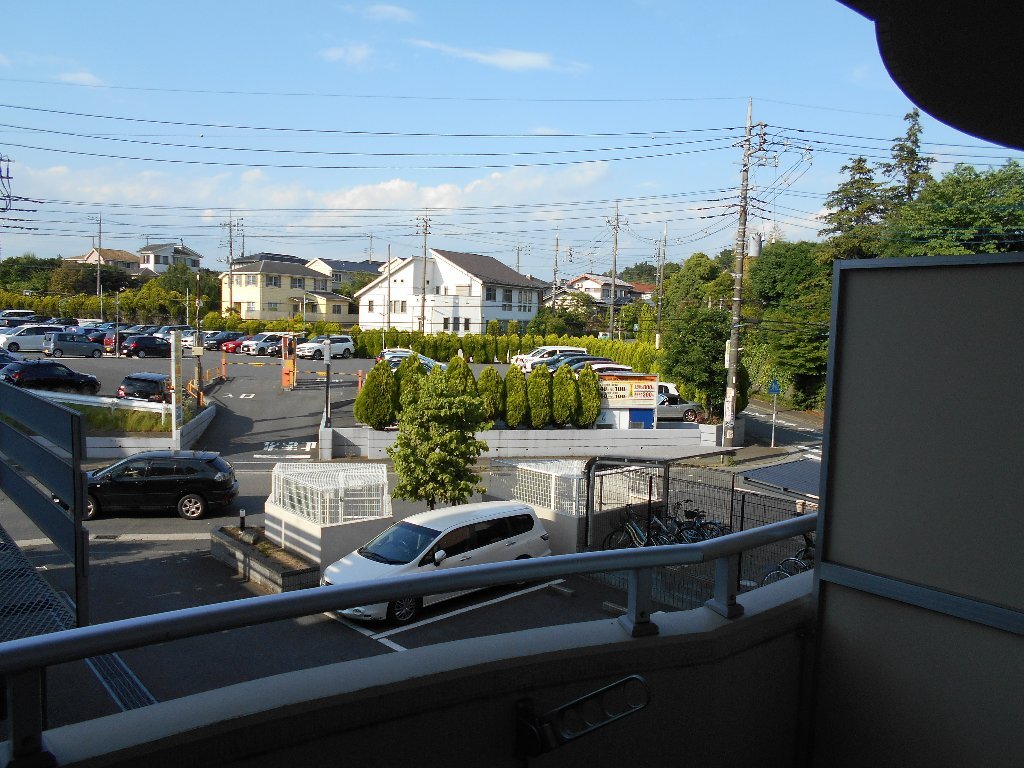 拡大写真：カラット中川 2階306の眺望