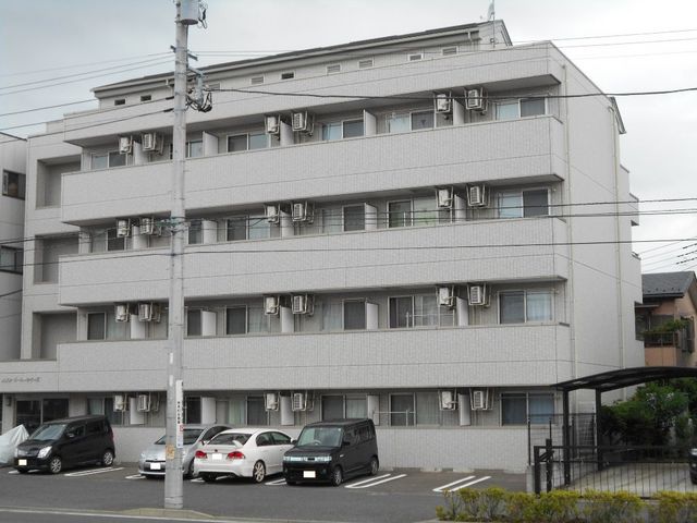 拡大写真：メゾン・ド・ハーツイーズ 4階402の外観写真（昼）