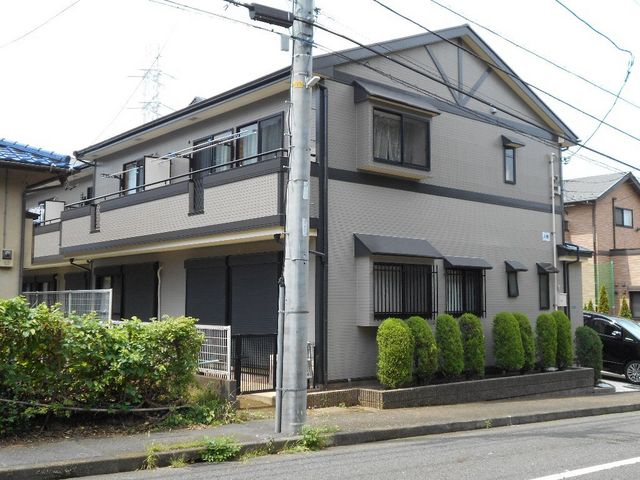 拡大写真：もみの木プレイスＡ棟 1階2の外観写真（昼）
