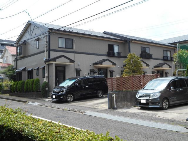 拡大写真：もみの木プレイスＡ棟 1階2の外観写真（昼）
