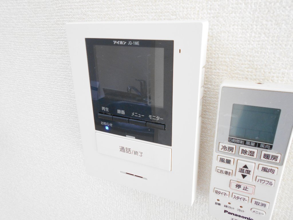 拡大写真：仲町台大藤ビル 4階401のカメラ付インターホン