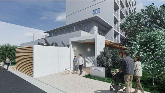拡大写真：リーラ横浜川和町 5階503の完成予想図