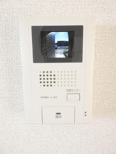 拡大写真:マイクレインC 1階103のセキュリティ