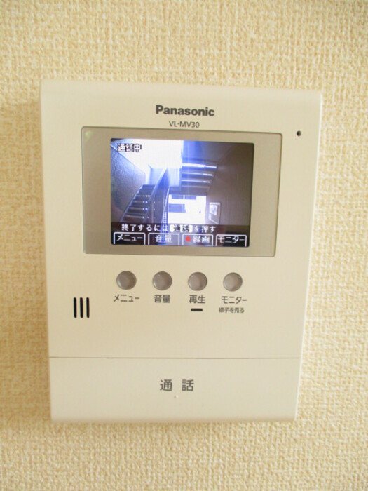 拡大写真:Sekuto B棟 103のカメラ付インターホン