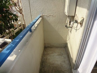 拡大写真:池田市石橋1丁目 202のベランダ