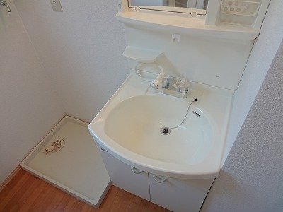 拡大写真:箕面市稲5丁目 203の洗髪洗面化粧台