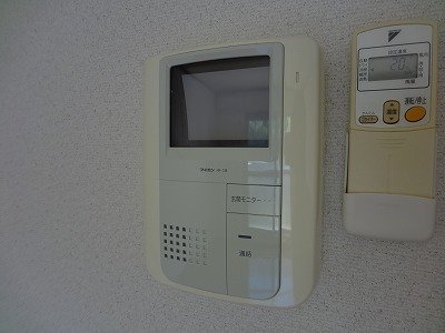 拡大写真:箕面市新稲1丁目 202のカメラ付インターホン