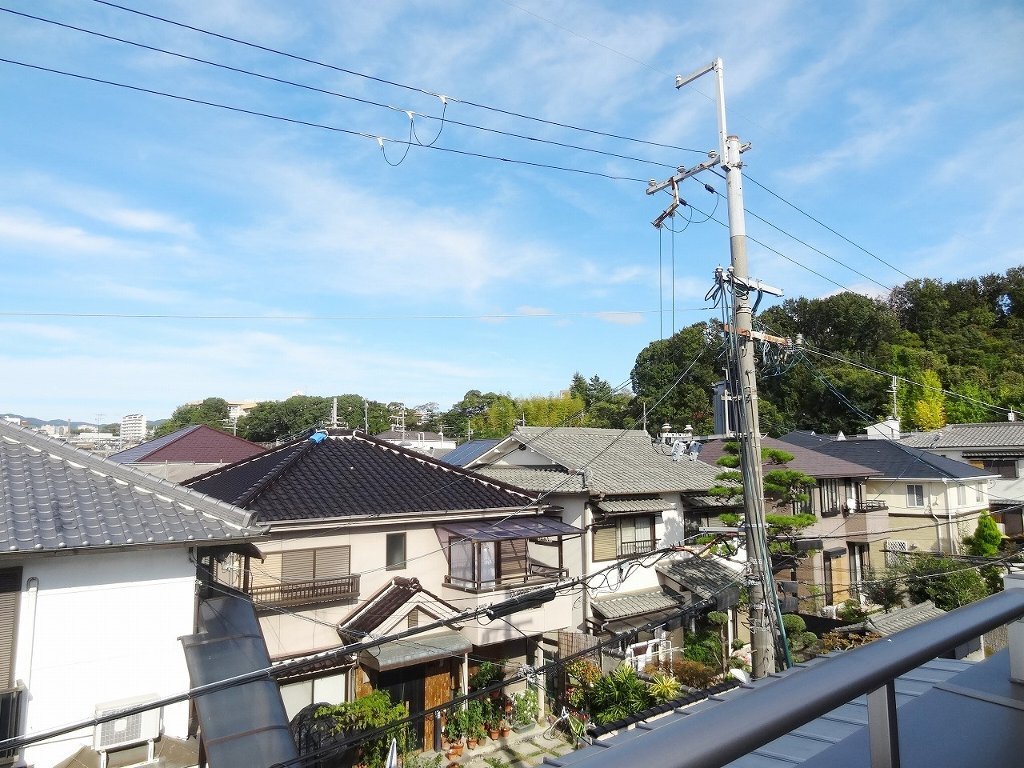 拡大写真:豊中市螢池東町1丁目 1階101の眺望