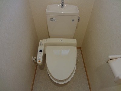 拡大写真:池田市緑丘1丁目 201のトイレ