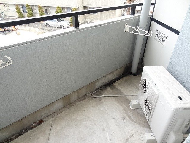 拡大写真:池田市石橋2丁目 3階601のベランダ