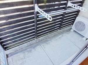 拡大写真:紅風荘 1階102のベランダ