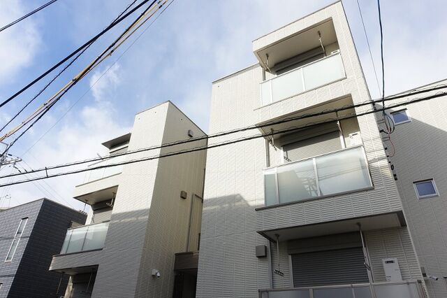 拡大写真:池田市井口堂3丁目 1階102の外観写真(昼)